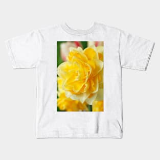 Narcissus  'Dick Wilden'  Daffodil  Div.  4 Double Kids T-Shirt